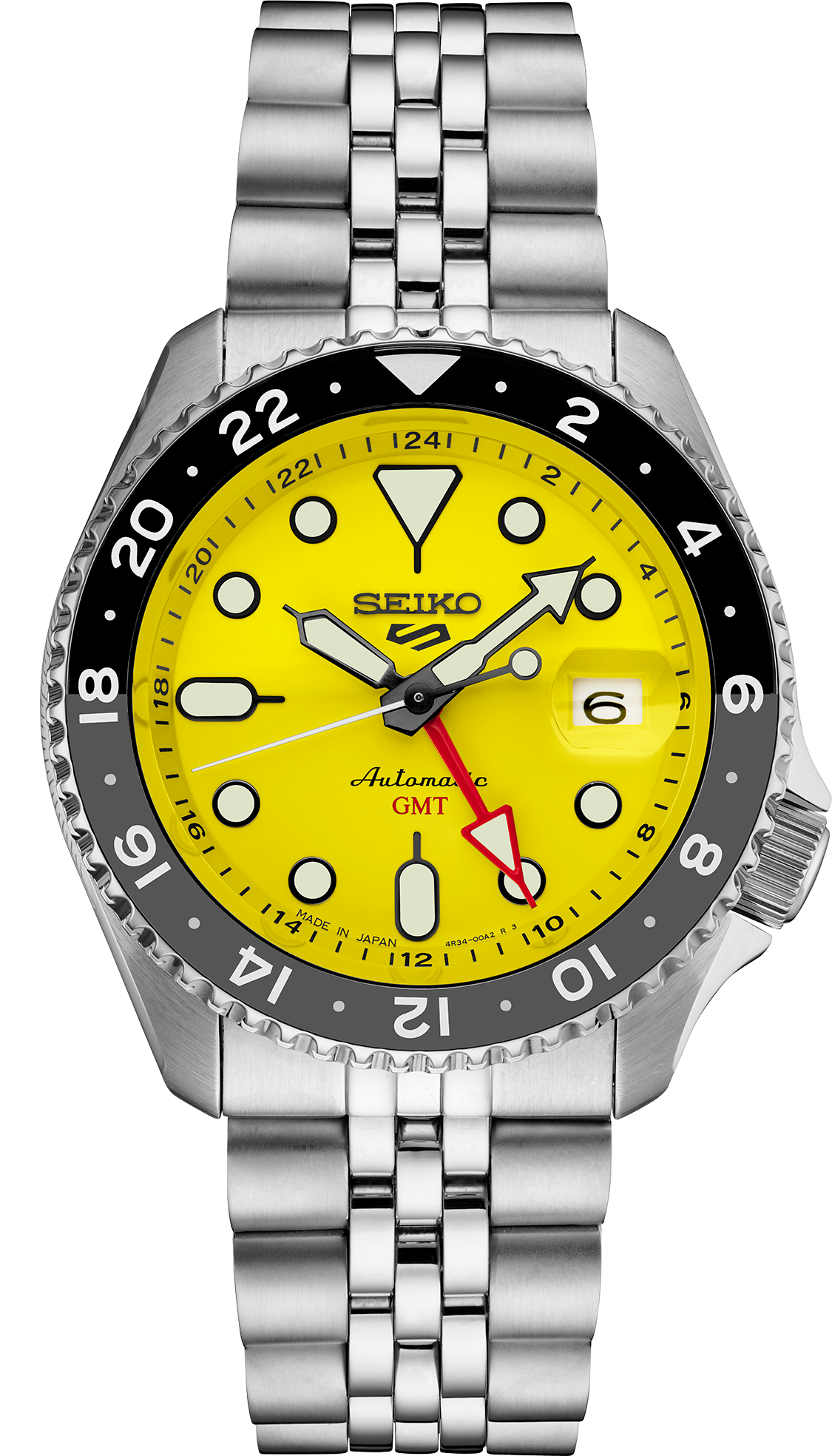 seiko ssk017 yellow dial gmt