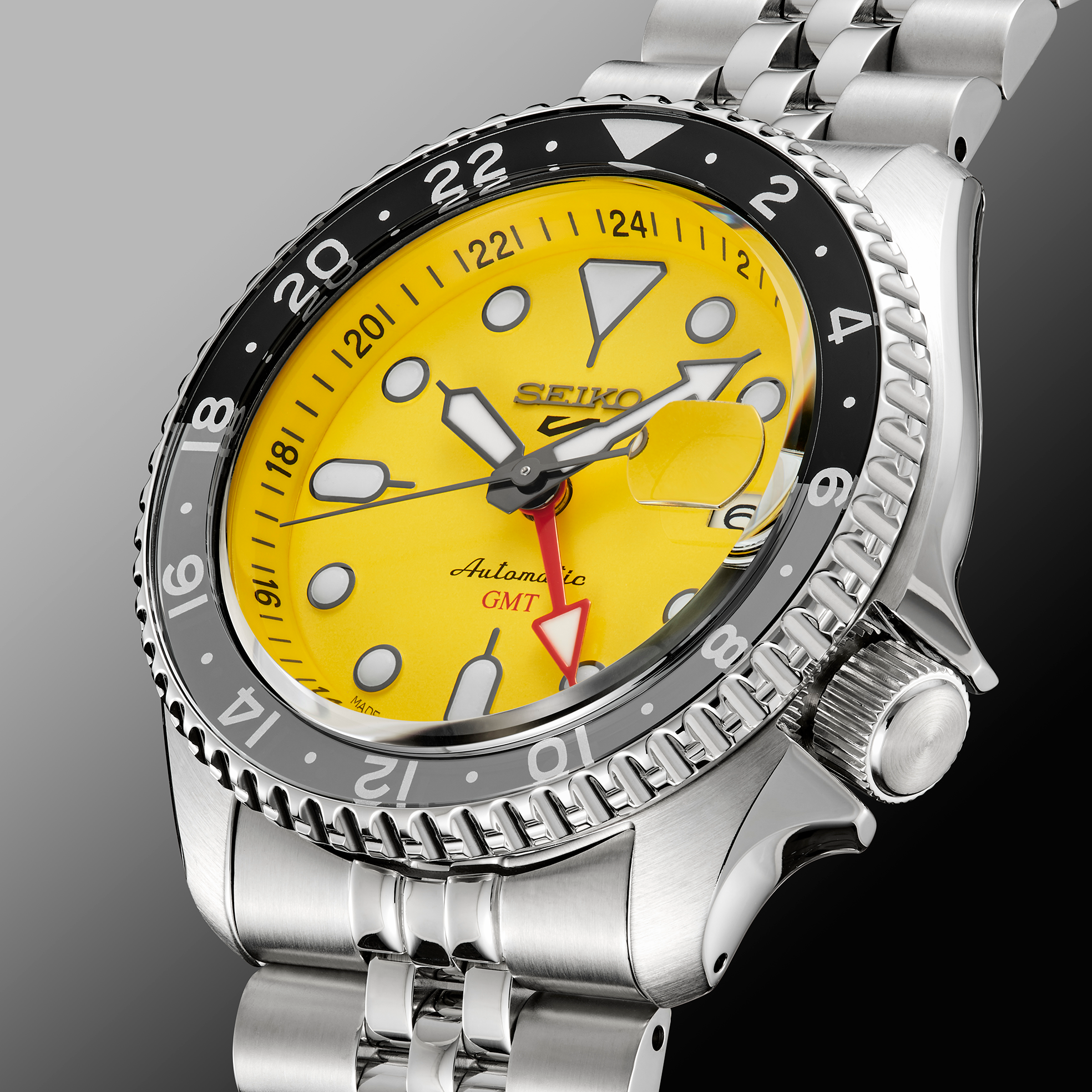 seiko ssk017 yellow dial gmt