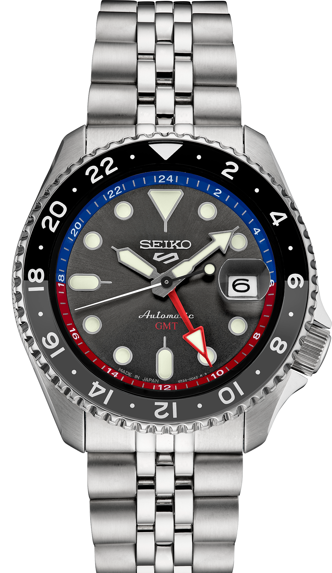 seiko ssk019 red and blue dial gmt