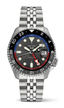 Seiko SSK019 Red and Blue Dial GMT - Skeie's Jewelers