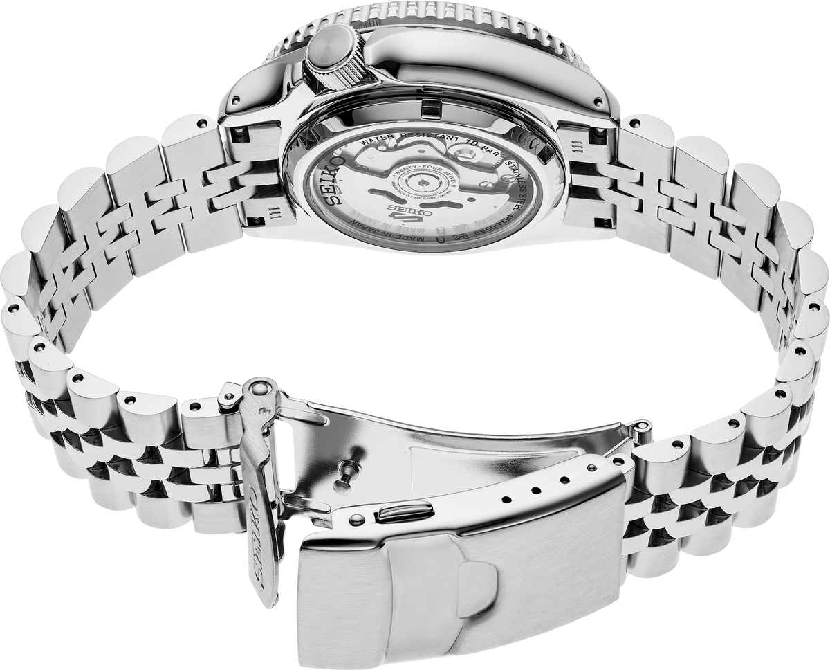 Seiko 5 Sports SSK019 GMT Charcoal Dial Automatic Watch | Skeie's Seiko 5 Sports SSK019 GMT Charcoal Dial Automatic Watch | Skeie's