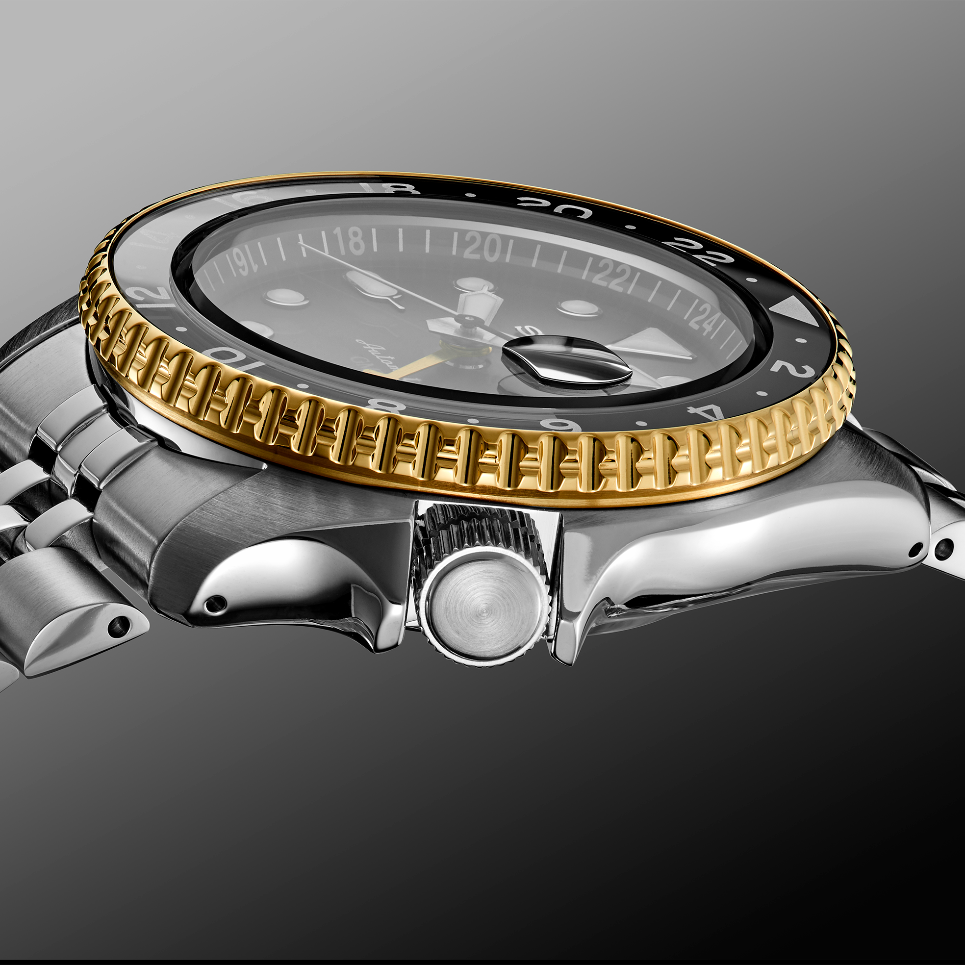 seiko ssk021 black dial gmt