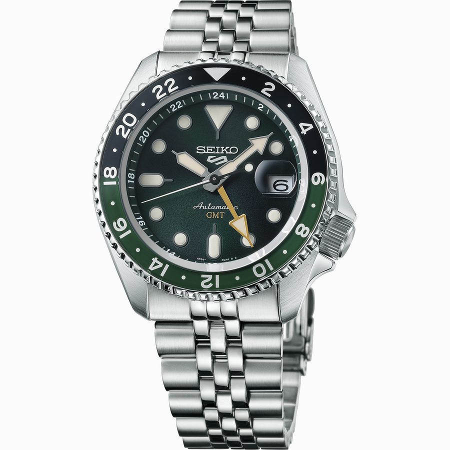 Seiko SSK035 Green Bezel Ombre Dial GMT