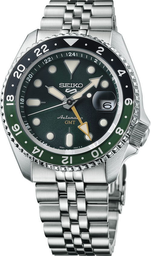 seiko ssk035 green dial gmt