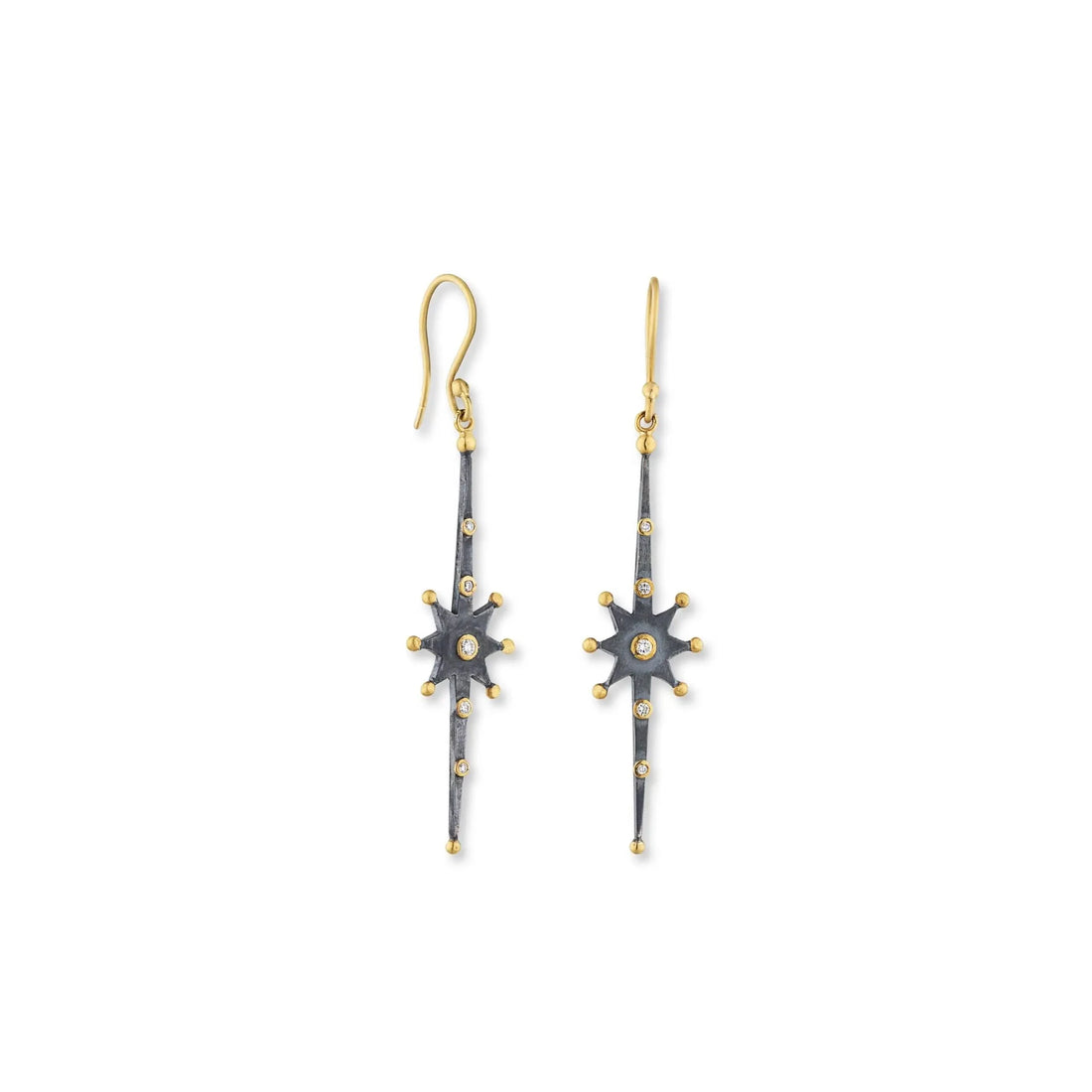 Lika Behar Starburst Drop Earrings