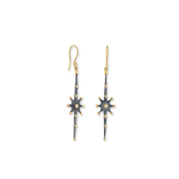 Lika Behar Starburst Drop Earrings