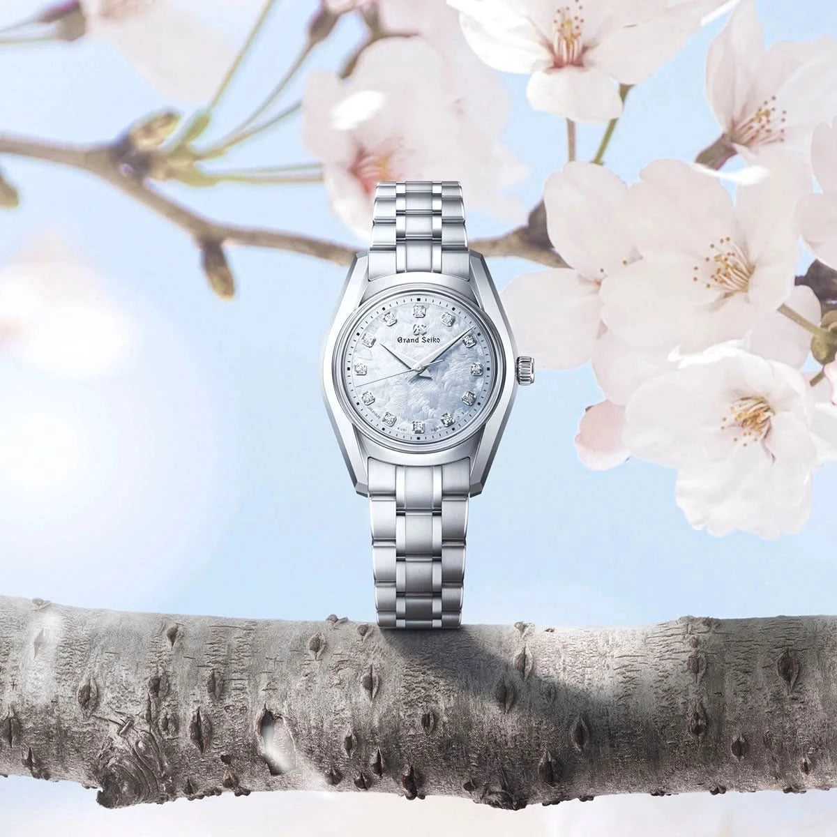 Grand Seiko STGF389 'Spring Breeze' Ladies Quartz Watch