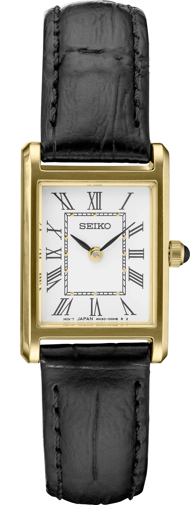 Seiko Essentials SWR054 Women's Gold-Tone Dress Watch - Skeie's Jewelers