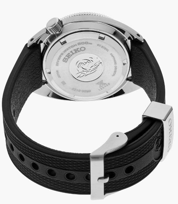 Seiko Prospex SPB317 Black Dial Rubber Strap Diver Watch - Skeie's Jewelers