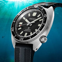 Seiko Prospex SPB317 Black Dial Rubber Strap Diver Watch - Skeie's Jewelers
