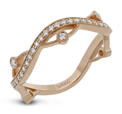 Simon G Interwoven Diamond Ring - Skeie's Jewelers