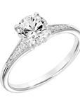 Graduated Diamond Accent Engagement Ring - Skeie's Jewelers