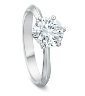 Precision Set New Aire 6-Prong Solitaire - Skeie's Jewelers