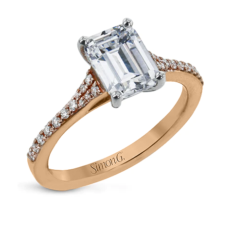 Simon G Split Shank Engagement Ring - Skeie's Jewelers