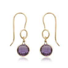 Amethyst Drop Earrings by Carla | Nancy B. - Skeie's Jewelers