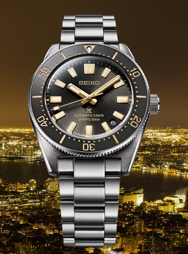 Seiko SPB455 Gold-Accent 1965 Heritage Dive Watch - Skeie's Jewelers