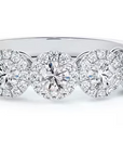 De Beers Forevermark Platinum 5-Stone Diamond Ring - Skeie's Jewelers