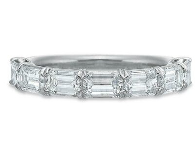 The Emerald-Cut Diamond Band - Skeie's Jewelers