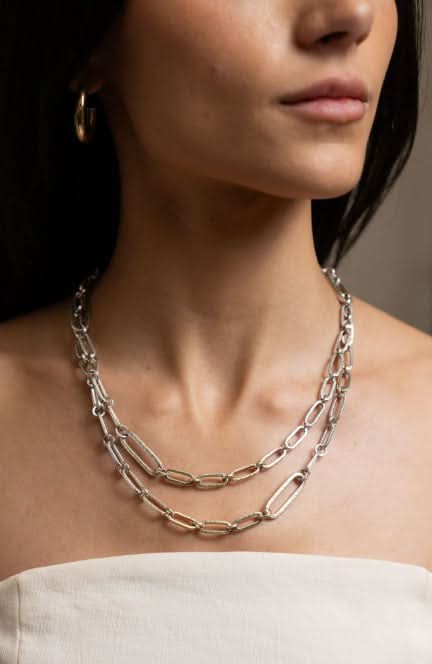 Lika Behar 39" Sterling Silver 'Chill Link' Chain Necklace - Skeie's Jewelers
