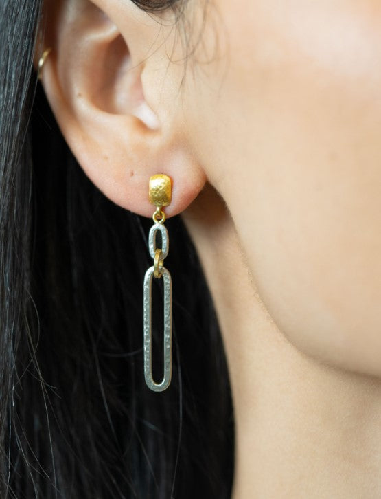 Lika Behar 'Chill' Link Dangle Earrings - Skeie's Jewelers