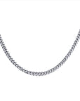 3.9mm White Gold 22" Curb Chain - Skeie's Jewelers