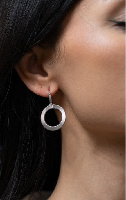 Marco Bicego® 'Masai' Gold and Diamond Circle Drop Earrings - Skeie's Jewelers