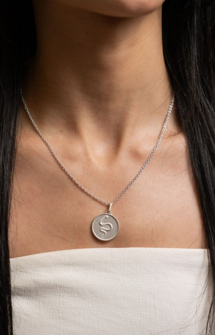 The Bijou Viper Medallion Pendant - Skeie's Jewelers
