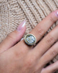 Rutilated Quartz Gem Drop Ring - Skeie's Jewelers