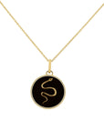 The Bijou Viper Medallion Pendant - Skeie's Jewelers