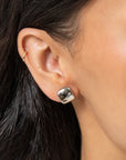 Sterling Silver Inverted Square Studs - Skeie's Jewelers