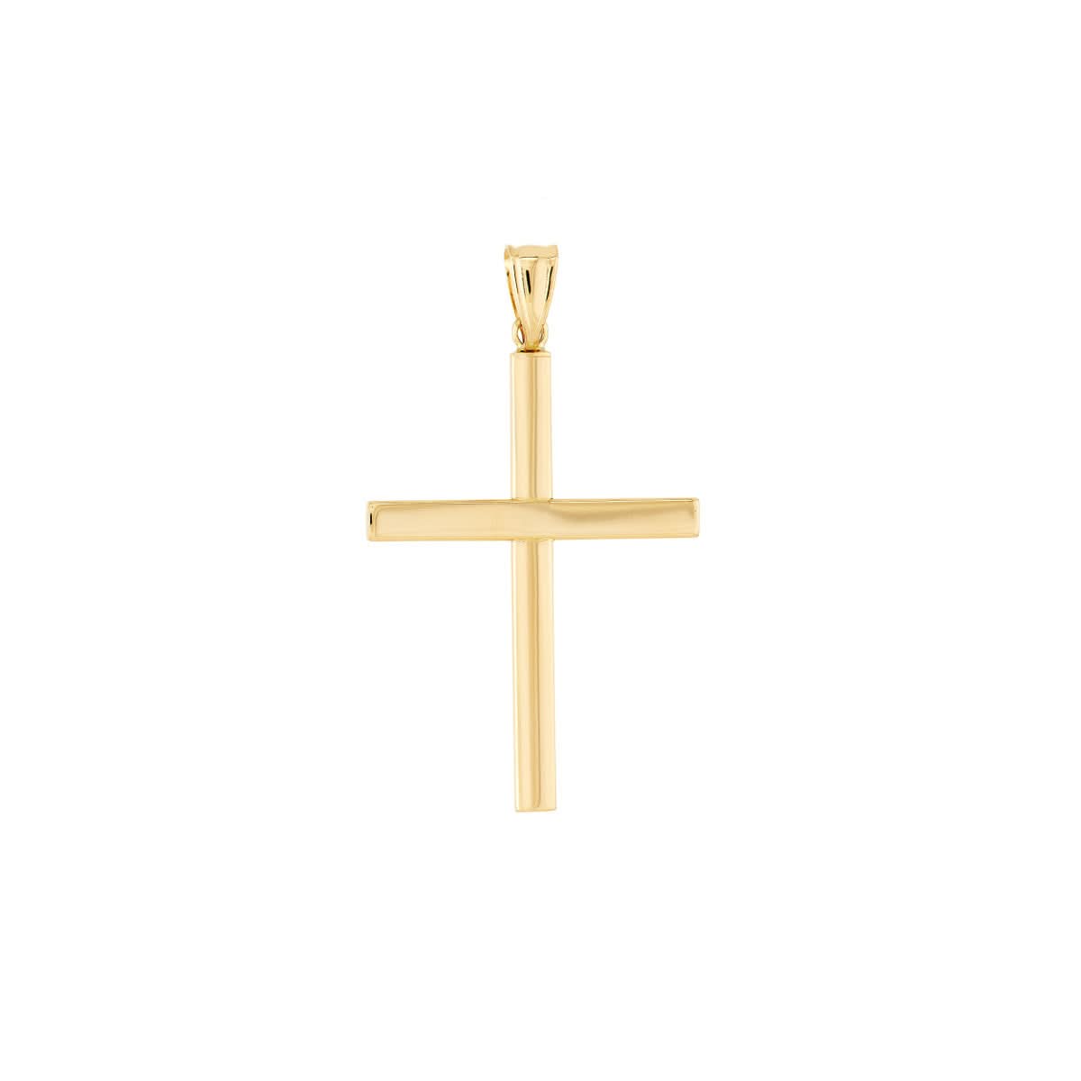 Yellow Gold Cross Pendant - Skeie's Jewelers