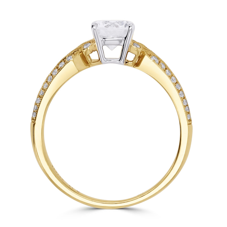 The Vintage Filigree Engagement Ring