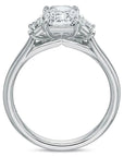 Emerald-Cut Three-Stone Engagement Ring - Skeie's Jewelers