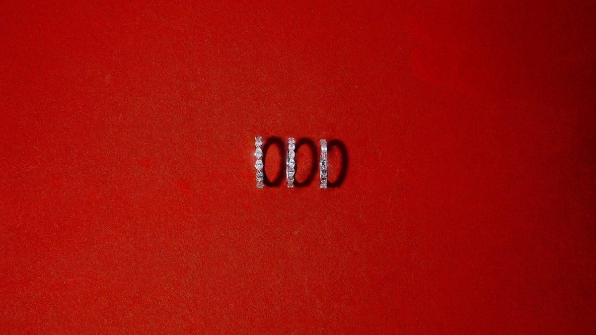 Precision Set Diamond Bands