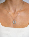 University of Oregon "O" Pendant with Pave Diamond - Skeie's Jewelers
