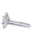 Skeie's Signature Marquise Solitaire Engagement Ring - Customizable Setting - Skeie's Jewelers