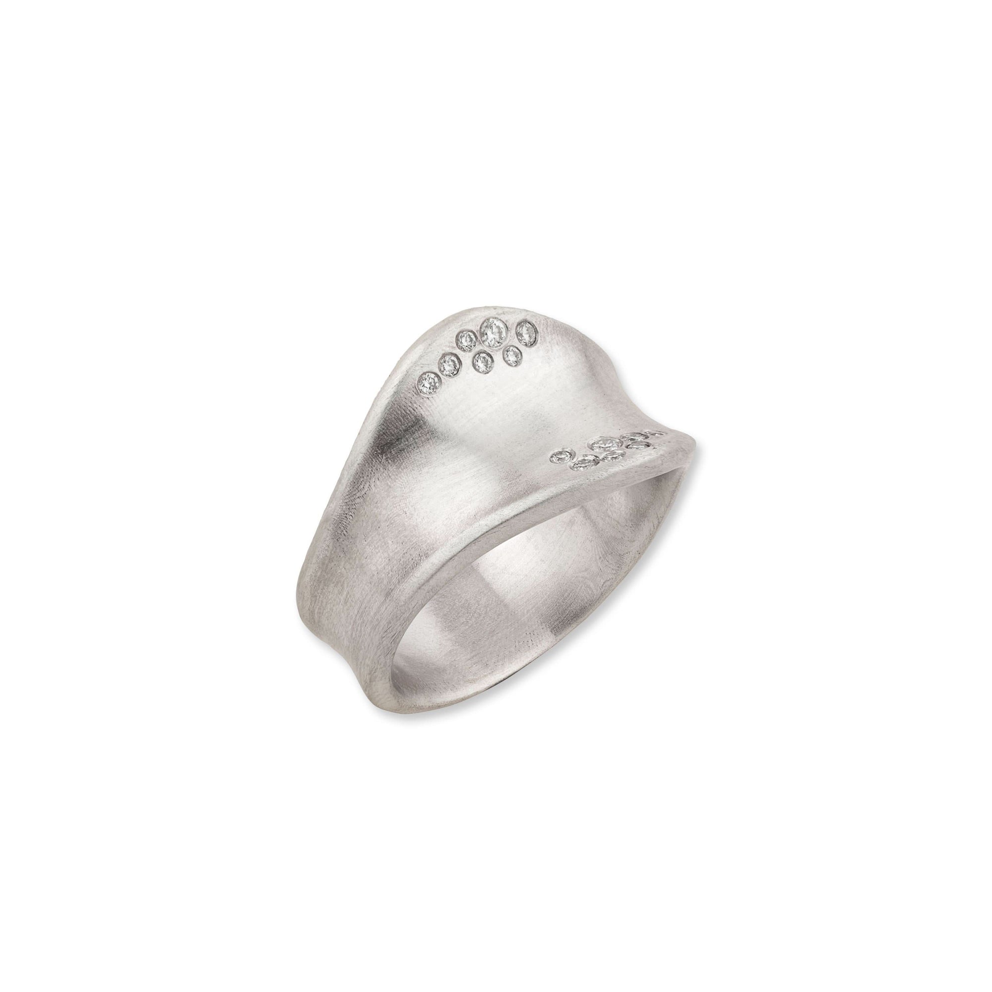 Lika Behar Wavy Diamond Ring - Skeie's Jewelers