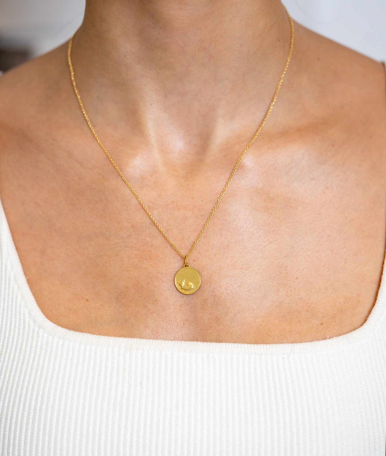 The Fox & The Grapes Aesop Medallion - Skeie's Jewelers