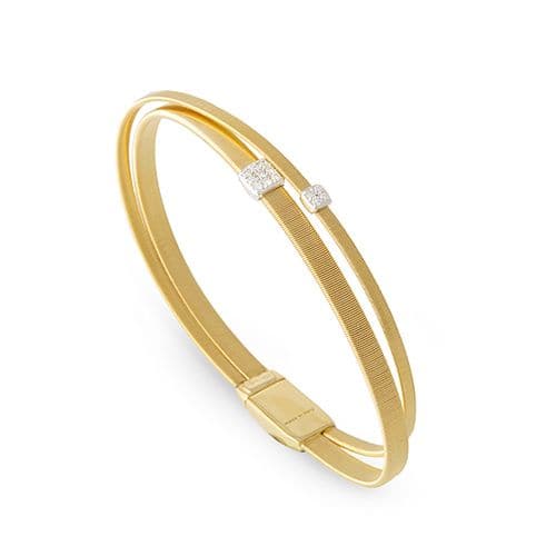 Yellow Gold Crossover Masai Bracelet by Marco Bicego - Skeie's Jewelers