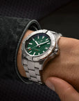 Breitling Avenger Automatic 42mm Green Dial on stainless steel strap - Modeled