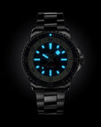Breitling Superocean Automatic 42mm Blue Dial on stainless steel strap - Lume Shot