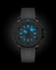 Breitling Superocean Automatic 36mm White Dial on rubber strap - Lume Shot