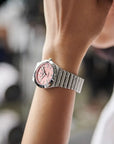 Breitling Chronomat 32mm Pink Dial on stainless steel strap - Modeled