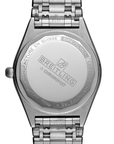 Breitling Chronomat 32mm White Dial on stainless steel strap - Caseback