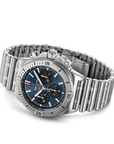 Breitling Chronomat B01 42mm Blue Dial on stainless steel strap - Closed Bracelet