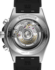 Breitling Chronomat B01 42mm Silver Dial on rubber strap - Caseback