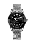Breitling Superocean Heritage B31 Automatic 44mm Black Dial on stainless steel strap - Facing