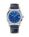 Breitling Top Time B31 38mm Blue Dial on calfskin leather strap - Facing