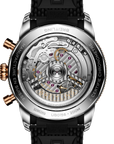 Breitling Superocean Heritage B01 Chronograph 42mm Black Dial on rubber strap - Caseback