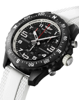 Breitling Endurance Pro 38mm Black Dial on rubber strap - Three-Quarter View